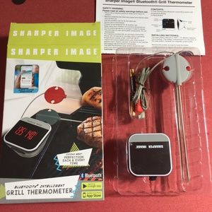 Grill Thermometer Sharper Image Smartphone NWOT